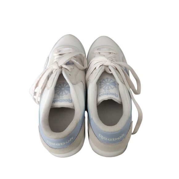 Reebok Women's Classic Nylon Sneaker Size 8 Bone/Pale Blue/Chalk - Picture 5 of 11